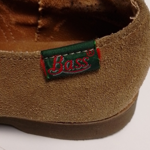 Vintage Bass made in usa suede light brown tan woman shoe. Size 7 - Picture 4 of 9